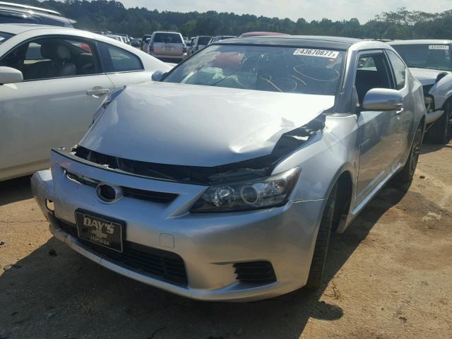 JTKJF5C72C3028791 - 2012 TOYOTA SCION TC 银色 照片 2