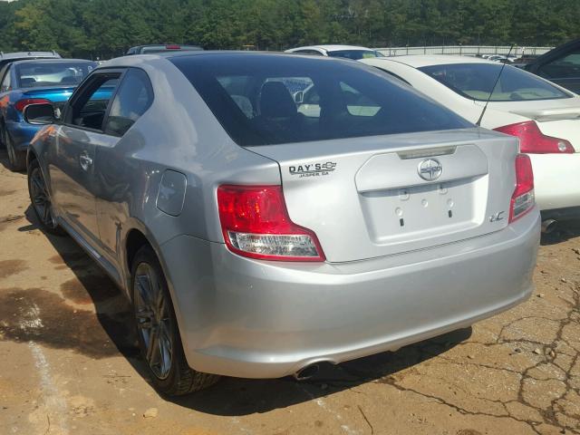 JTKJF5C72C3028791 - 2012 TOYOTA SCION TC 银色 照片 3
