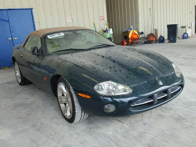 SAJDA42CX32A36692 - 2003 JAGUAR XK8 GREEN photo 1