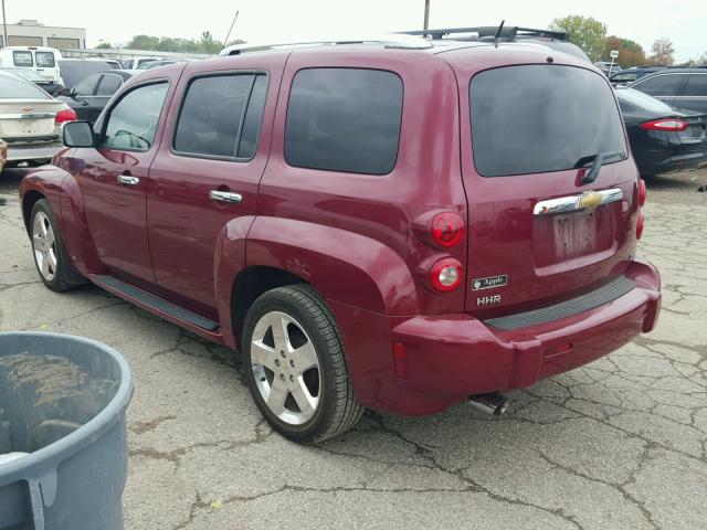 3GNDA23P66S636725 - 2006 CHEVROLET HHR LT MAROON photo 3