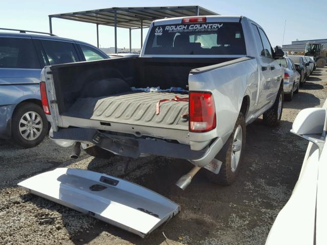 1C6RR7FT5FS696981 - 2015 RAM 1500 ST SILVER photo 4