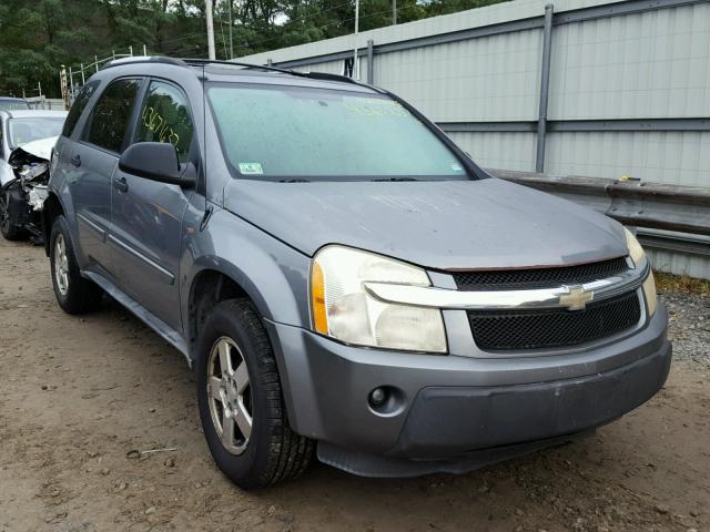 2CNDL23F956166970 - 2005 CHEVROLET EQUINOX GRAY photo 1