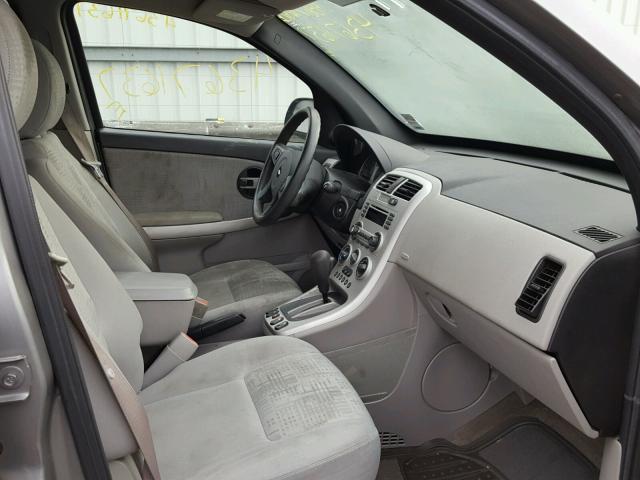 2CNDL23F956166970 - 2005 CHEVROLET EQUINOX GRAY photo 5