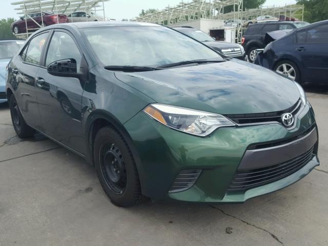 2T1BPRHE5GC542641 - 2016 TOYOTA COROLLA EC 绿色 照片 1