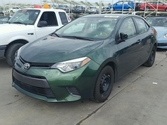 2T1BPRHE5GC542641 - 2016 TOYOTA COROLLA EC 绿色 照片 2