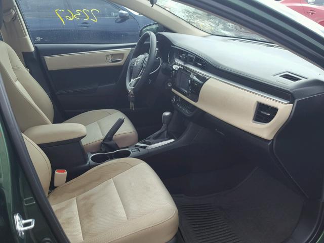 2T1BPRHE5GC542641 - 2016 TOYOTA COROLLA EC 绿色 照片 5