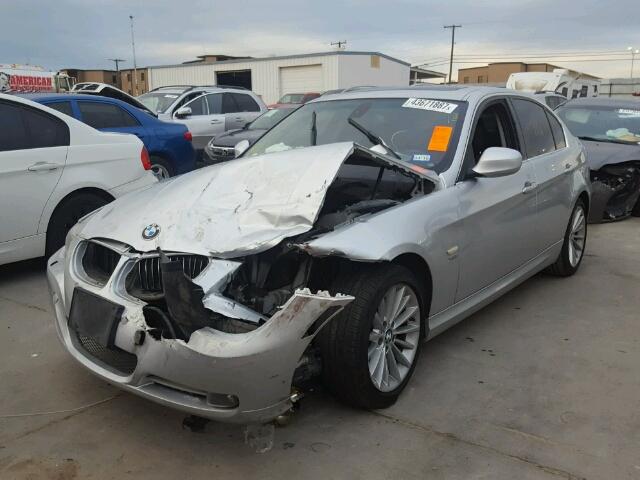 WBAPL5C58BA918986 - 2011 BMW 335 SILVER photo 2