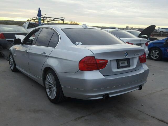 WBAPL5C58BA918986 - 2011 BMW 335 SILVER photo 3