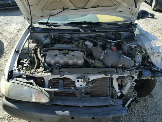 3FAFP13P62R137487 - 2002 FORD ESCORT WHITE photo 7