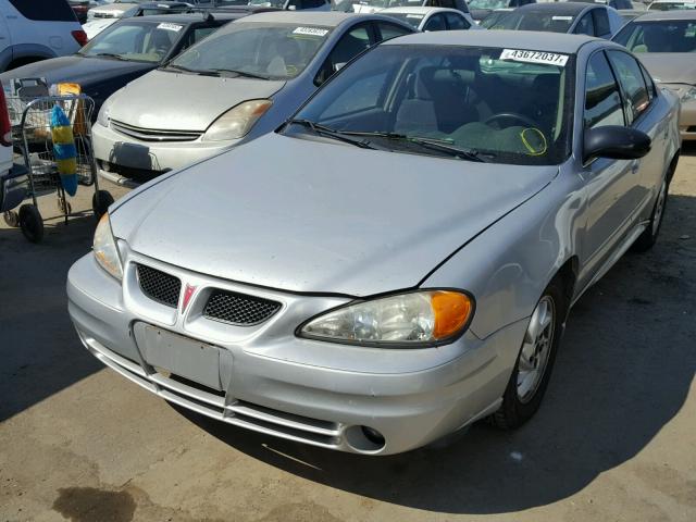 1G2NF52F54M594560 - 2004 PONTIAC GRAND AM S SILVER photo 2