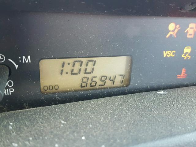 JTLKT334864050876 - 2006 TOYOTA SCION XB GRAY photo 8