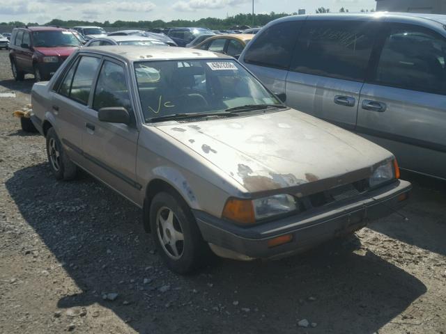 JM1BF2223K0382545 - 1989 MAZDA 323 BROWN photo 1