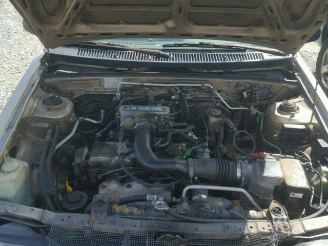 JM1BF2223K0382545 - 1989 MAZDA 323 BROWN photo 7