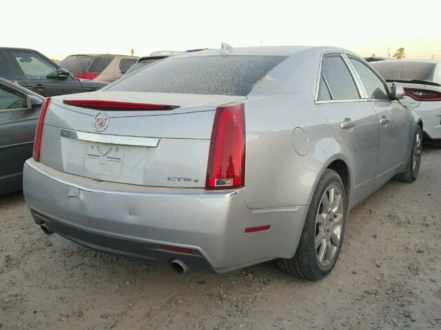 1G6DG577490172111 - 2009 CADILLAC CTS SILVER photo 4