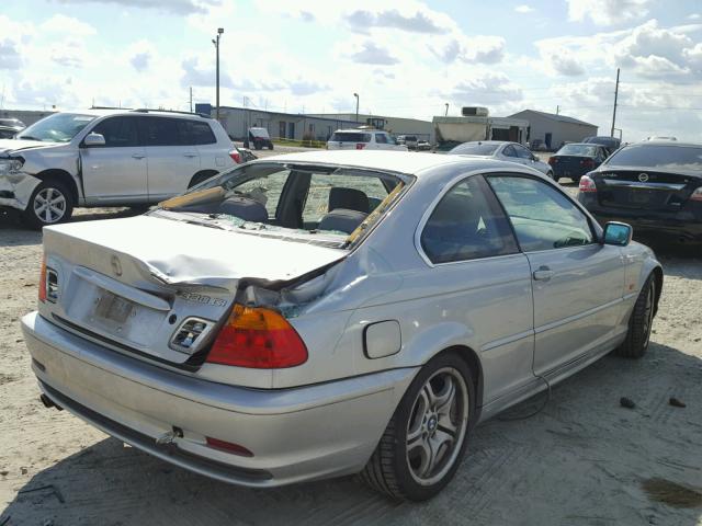 WBABN53481JU24069 - 2001 BMW 330 SILVER photo 4