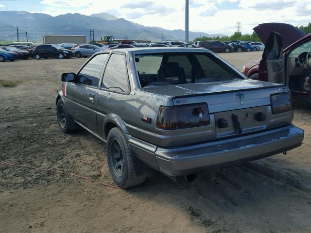 JT2AE88S4F0178053 - 1985 TOYOTA COROLLA SP SILVER photo 3