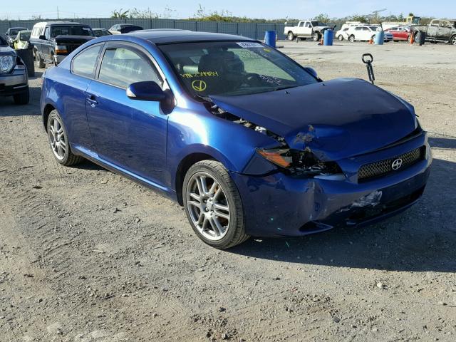 JTKDE167780254984 - 2008 TOYOTA SCION TC BLUE photo 1