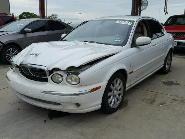 SAJEA51D83XD45746 - 2003 JAGUAR X-TYPE 2.5 WHITE photo 2