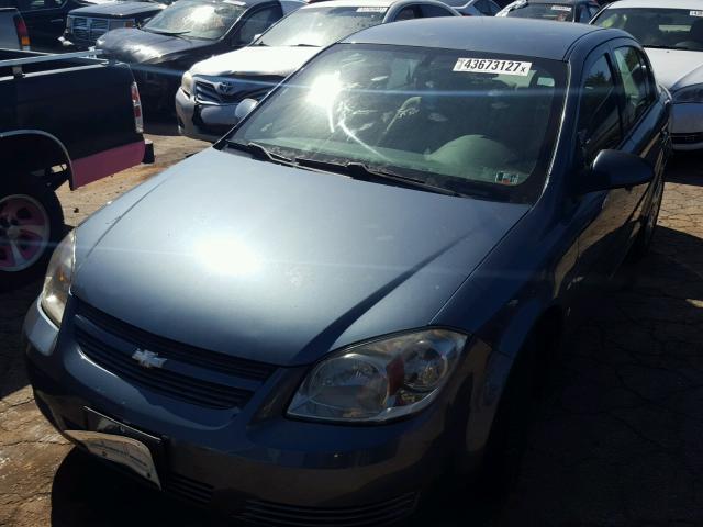 1G1AL58F077394871 - 2007 CHEVROLET COBALT LT BLUE photo 2