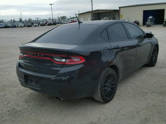 1C3CDFBB6FD160389 - 2015 DODGE DART SXT BLACK photo 4