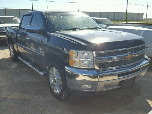 3GCPCSE03DG160370 - 2013 CHEVROLET SILVERADO BLACK photo 1