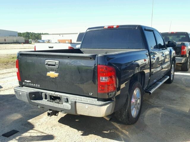 3GCPCSE03DG160370 - 2013 CHEVROLET SILVERADO BLACK photo 4