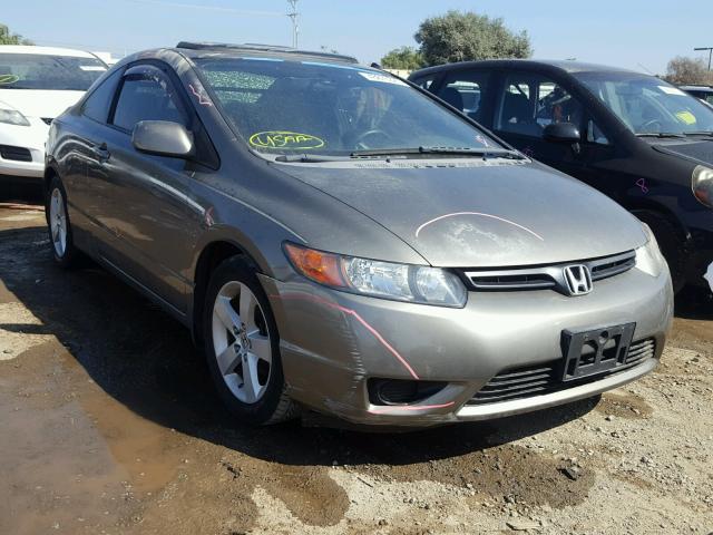 2HGFG11848H527368 - 2008 HONDA CIVIC EX GRAY photo 1