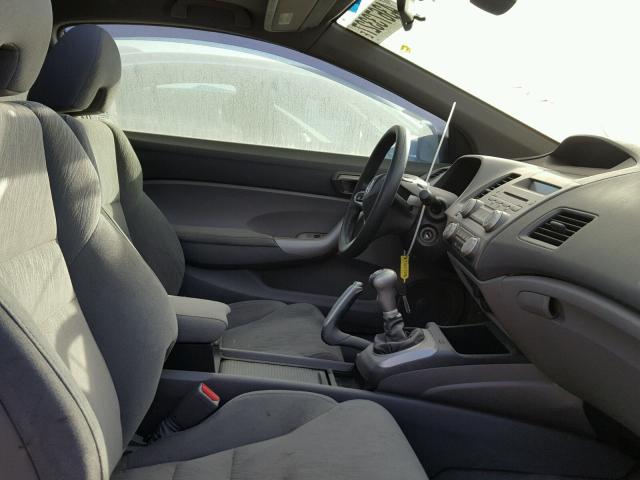 2HGFG11848H527368 - 2008 HONDA CIVIC EX GRAY photo 5