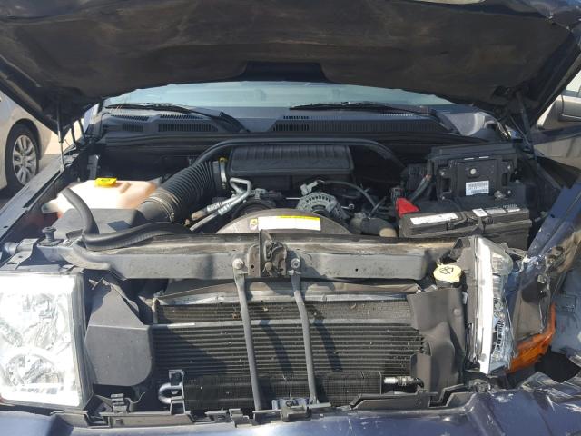 1J8HH48K89C513882 - 2009 JEEP COMMANDER BLUE photo 7