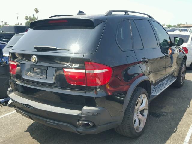 5UXFE83537LZ40804 - 2007 BMW X5 4.8I BLACK photo 4