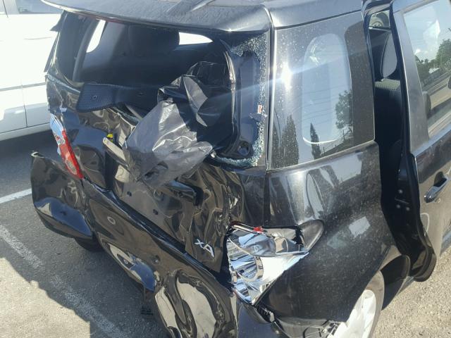 JTKKT624960142318 - 2006 TOYOTA SCION XA შავი ფოტო 9