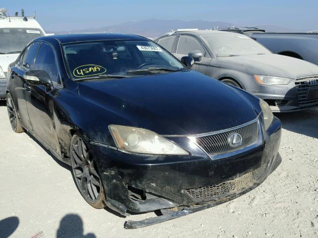 JTHBE262762005870 - 2006 LEXUS IS 350 BLACK photo 1