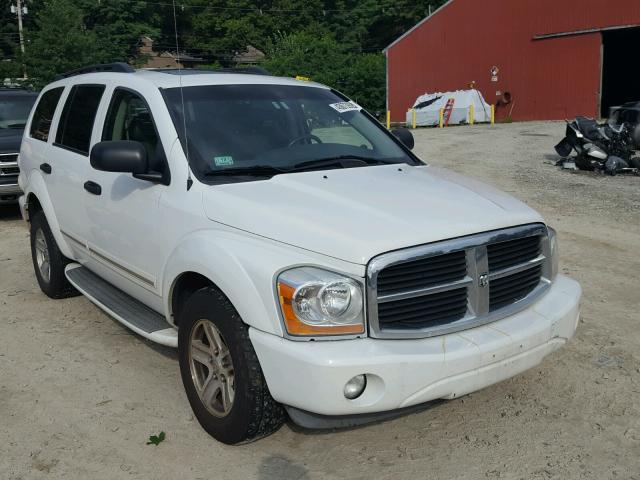 1D4HB58N95F618533 - 2005 DODGE DURANGO LI WHITE photo 1