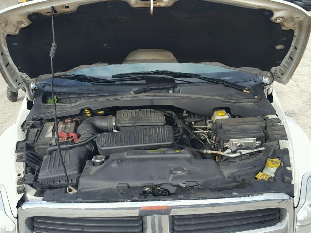 1D4HB58N95F618533 - 2005 DODGE DURANGO LI WHITE photo 7