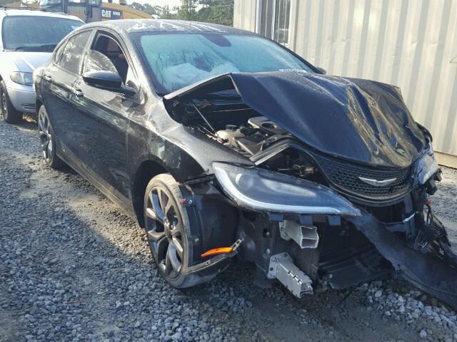 1C3CCCBB6FN641304 - 2015 CHRYSLER 200 S BLACK photo 1