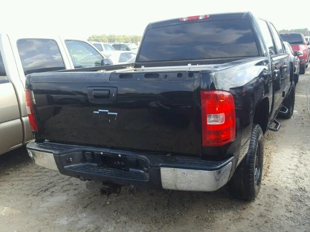 2GCEK13M971519342 - 2007 CHEVROLET SILVERADO BLACK photo 4