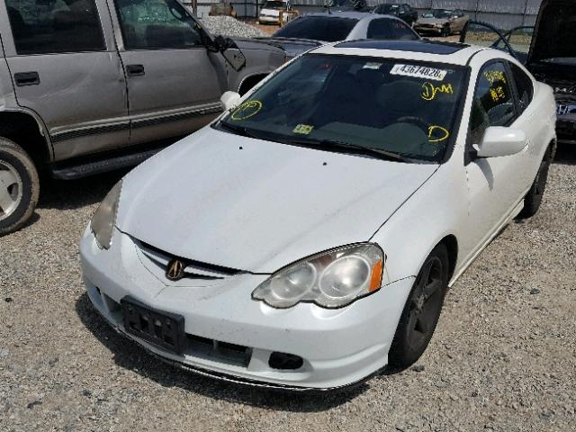 JH4DC53052C021685 - 2002 ACURA RSX TYPE-S WHITE photo 2