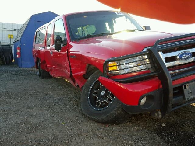 1FTZR45EX9PA67377 - 2009 FORD RANGER SUP RED photo 1