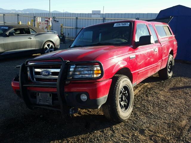 1FTZR45EX9PA67377 - 2009 FORD RANGER SUP RED photo 2