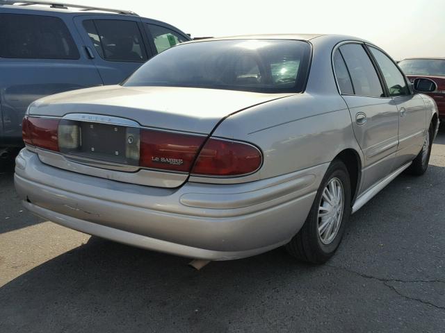 1G4HP54K644125702 - 2004 BUICK LESABRE CU SILVER photo 4