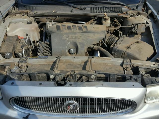 1G4HP54K644125702 - 2004 BUICK LESABRE CU SILVER photo 7