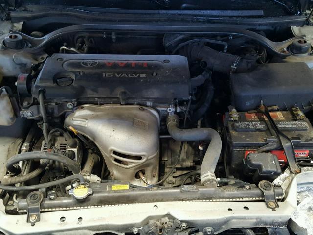 2T1CE22P92C000298 - 2002 TOYOTA CAMRY SOLA SILVER photo 7