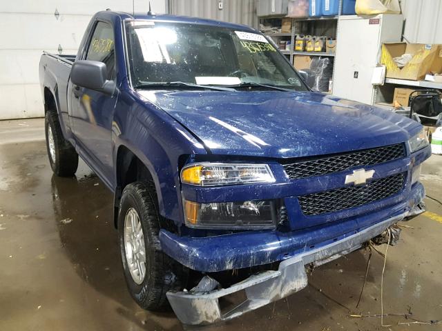 1GCHTCDE9A8115474 - 2010 CHEVROLET COLORADO L BLUE photo 1