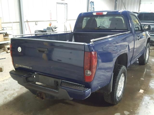 1GCHTCDE9A8115474 - 2010 CHEVROLET COLORADO L BLUE photo 4