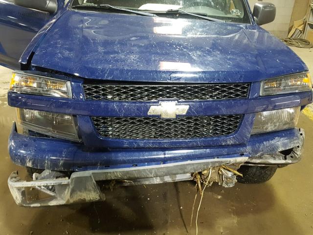 1GCHTCDE9A8115474 - 2010 CHEVROLET COLORADO L BLUE photo 9
