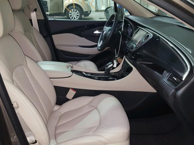 LRBFXBSA7HD000927 - 2017 BUICK ENVISION E BROWN photo 5