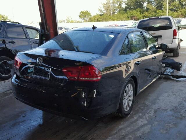 1VWAT7A34FC021175 - 2015 VOLKSWAGEN PASSAT S შავი ფოტო 4