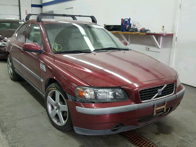 YV1RS58D532263299 - 2003 VOLVO S60 2.4T MAROON photo 1