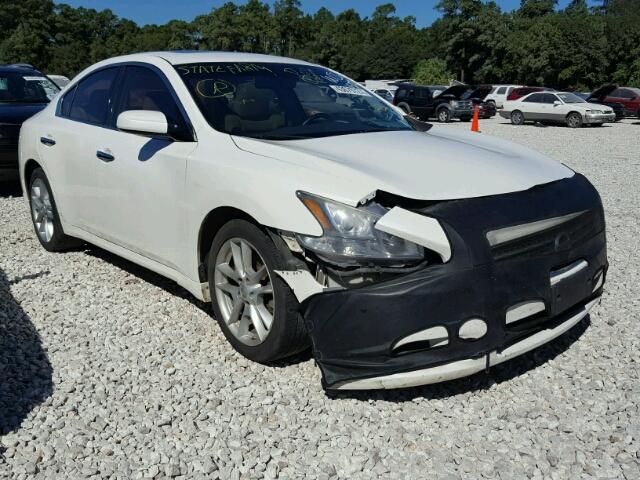 1N4AA5AP5AC847774 - 2010 NISSAN MAXIMA S WHITE photo 1