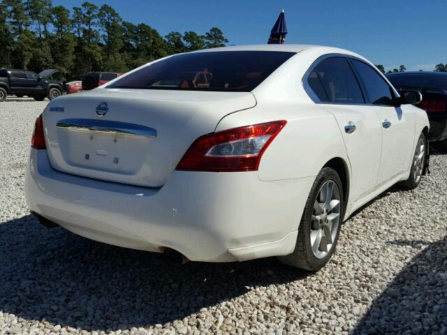 1N4AA5AP5AC847774 - 2010 NISSAN MAXIMA S WHITE photo 4